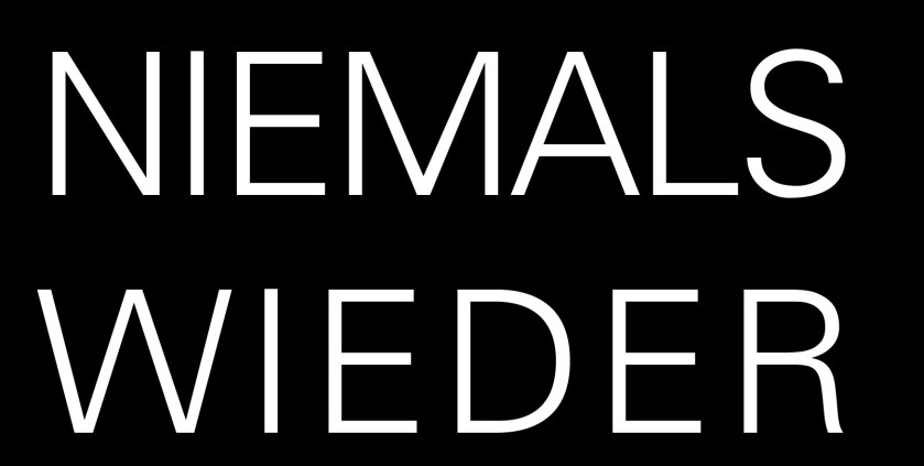 niemalswieder