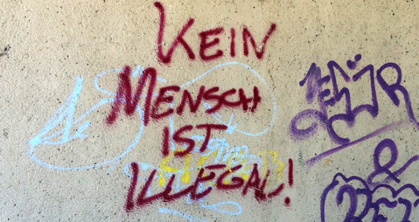 kein mensch ist illegal - foto: bernhard jenny kein mensch ist illegal - foto: bernhard jenny