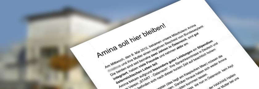 amina aufruf der mitschülerinnen