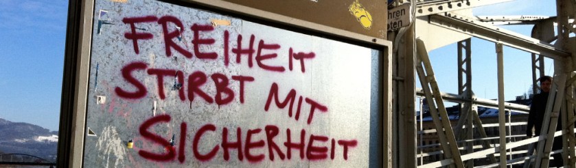 freiheit sicherheit foto: bernhard jenny freiheit sicherheit foto: bernhard jenny