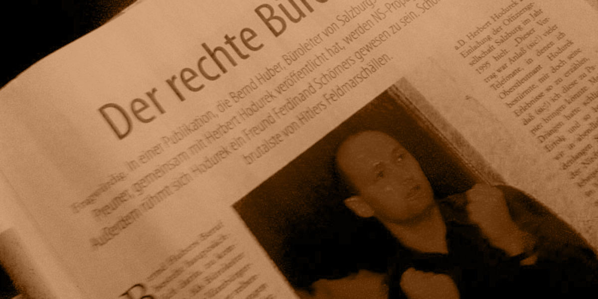 schluss mit dem&nbsp;anschluss