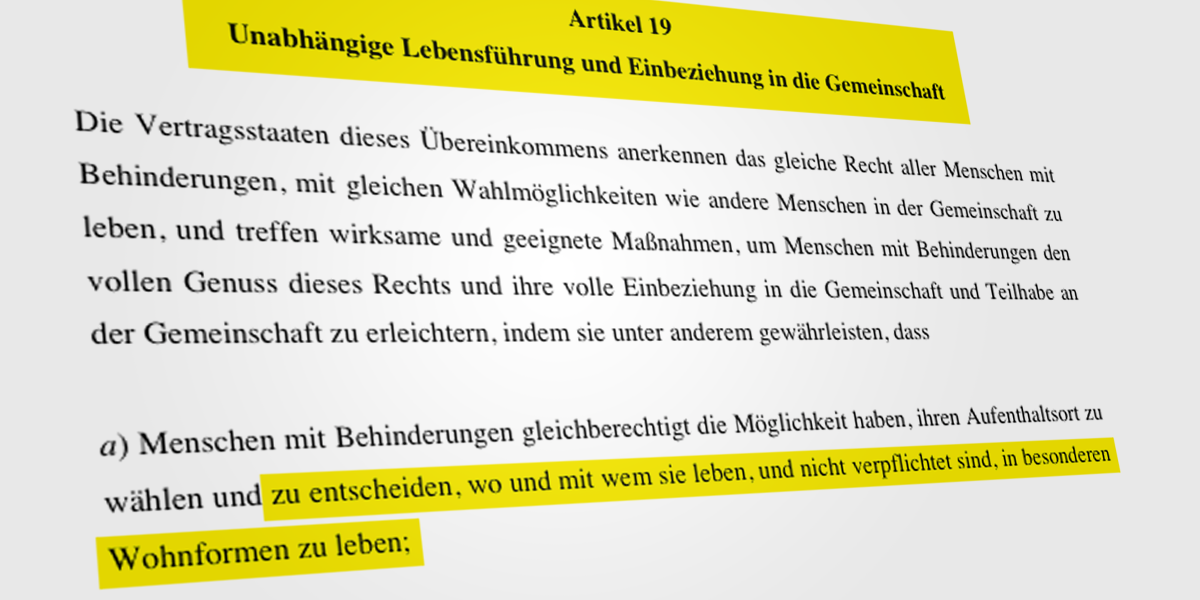 artikel19 un-konvention menschenrechte von menschen mit behinderung