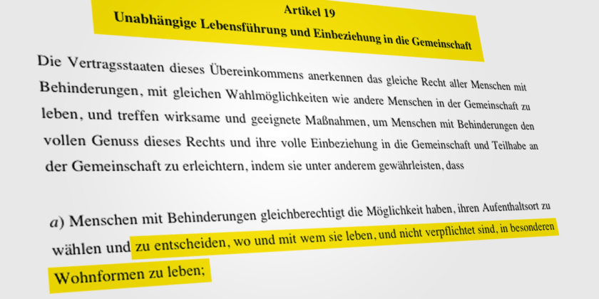 artikel19 un-konvention menschenrechte von menschen mit behinderung