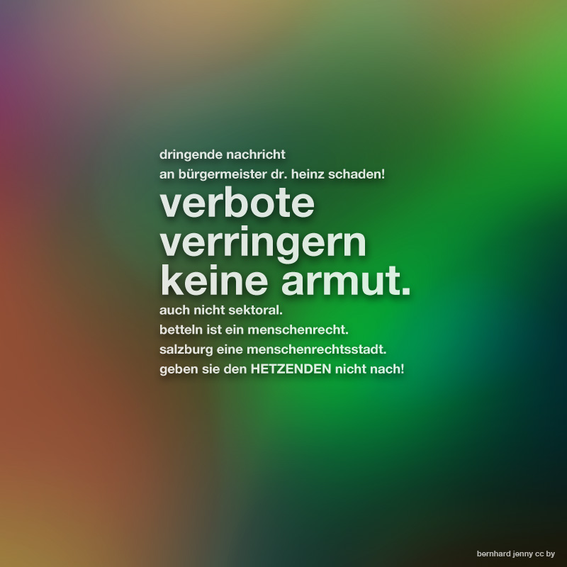 aufruf schaden creative common licence bernhard jenny by sa