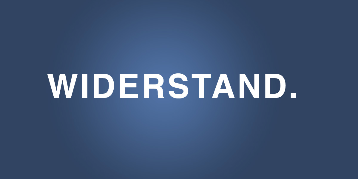 #regierung will es wissen. #widerstand ist wichtiger denn&nbsp;je!