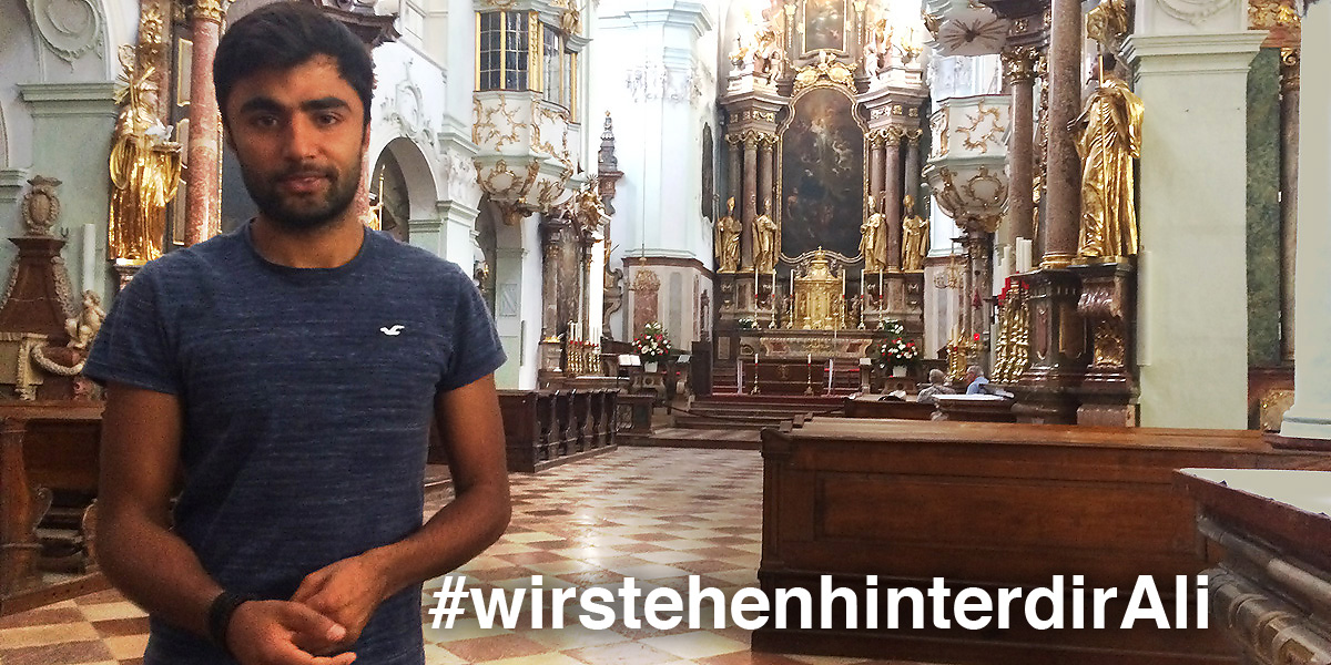 ali wajid verbringt seinen geburtstag im&nbsp;#kirchenasyl