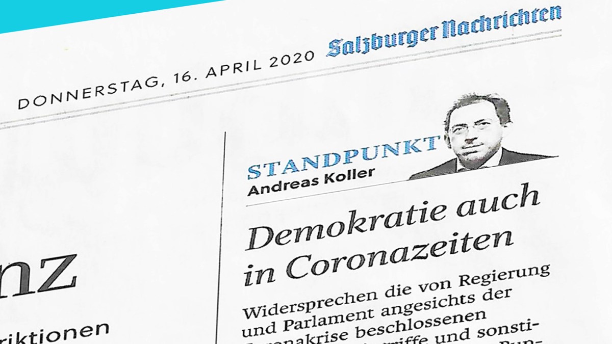 verfassungstreue ist kein trial and error experiment! (#corona&nbsp;#25)